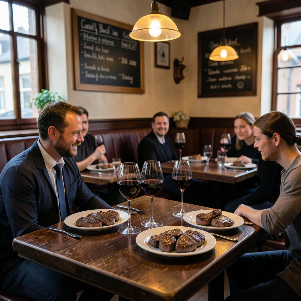 Castell y Bwch Inn launches members' dining club with free wine and £20 steaks